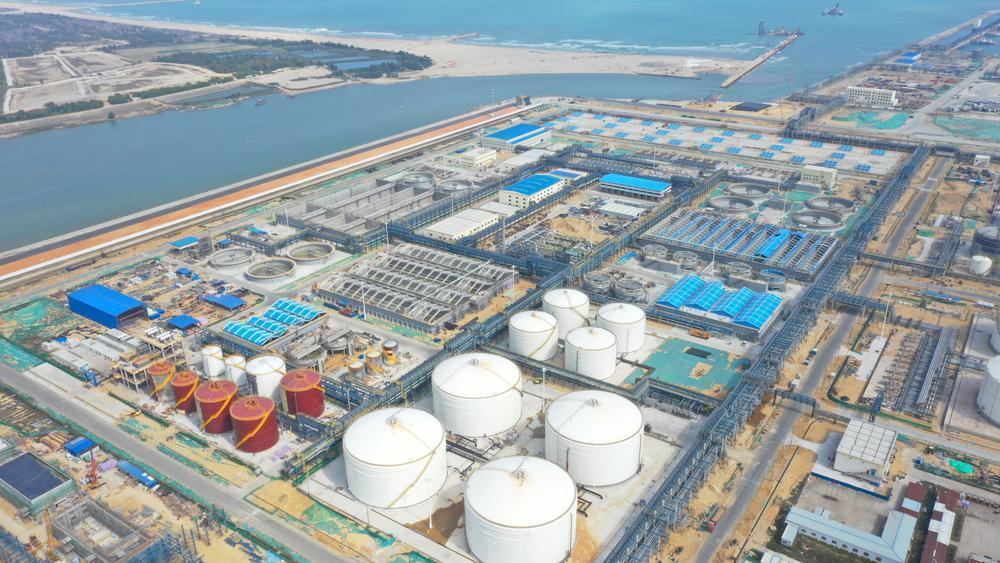 揭陽 廣東石化完成全國處理規模最大污水場工藝安裝